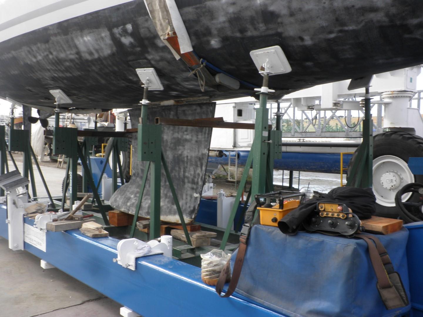 Keel Repairs Project 1 Basimakopoulos Shipyard in Greece Dry Docking Boat Repair